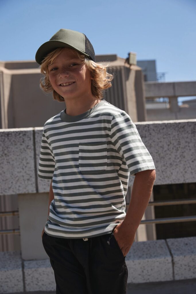 Casquette filet junior réglable à l'arrière