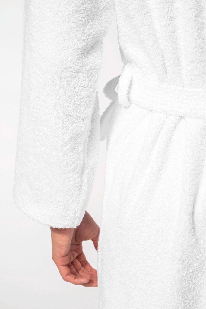 Peignoir col kimono