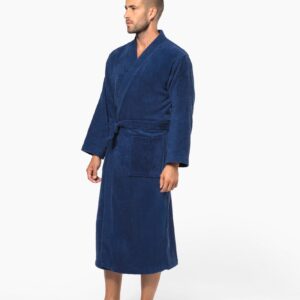 Peignoir col kimono