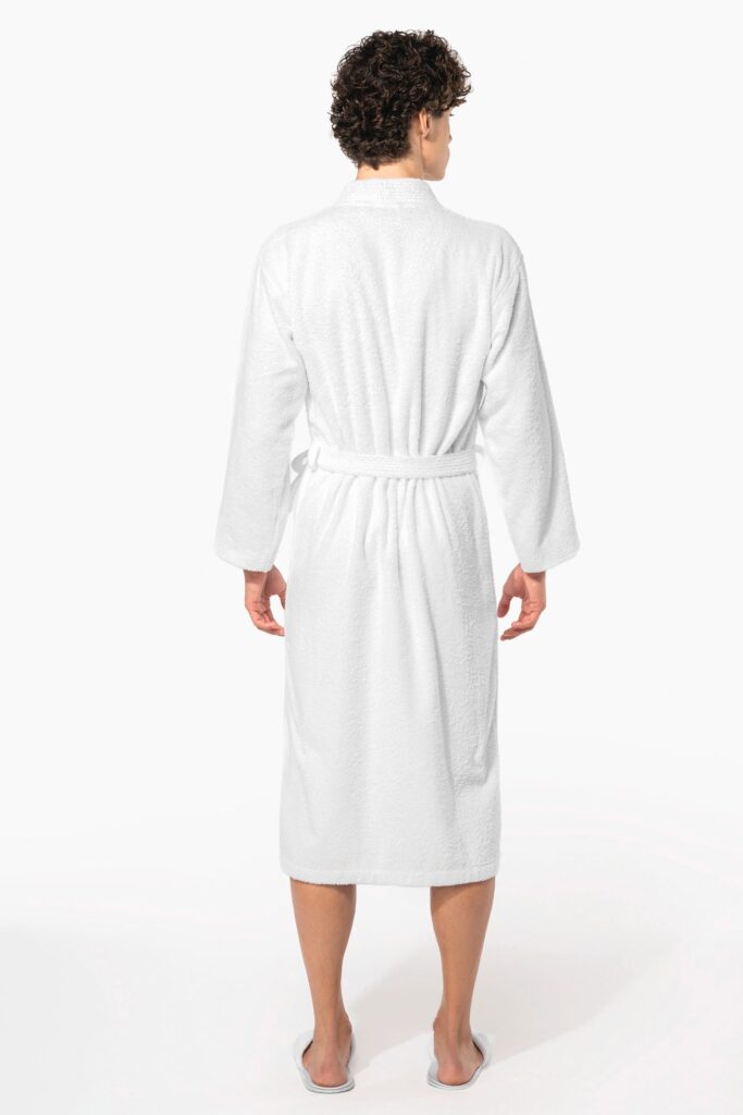Peignoir col kimono