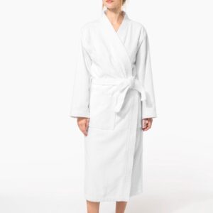 Peignoir col kimono
