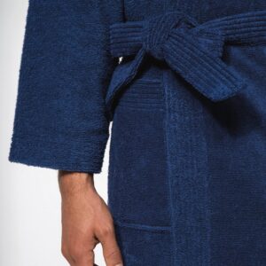 Peignoir col kimono