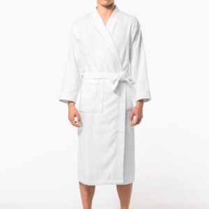 Peignoir col kimono
