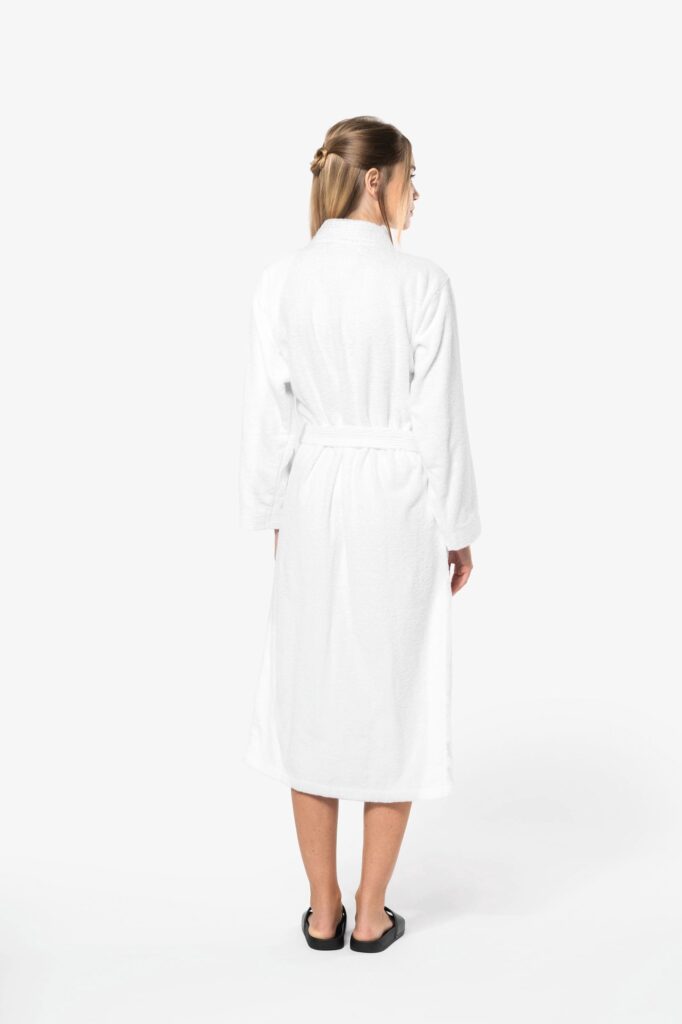 Peignoir col kimono