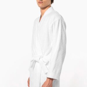 Peignoir col kimono