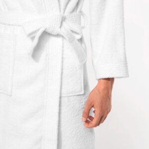 Peignoir col kimono
