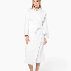 Peignoir col kimono