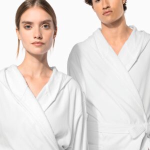 Peignoir de bain à capuche Bio