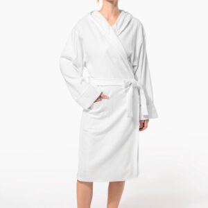 Peignoir de bain à capuche Bio