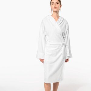 Peignoir de bain à capuche Bio