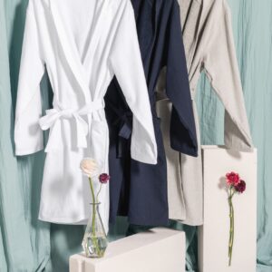 Peignoir de bain à capuche Bio