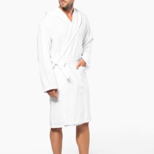 Peignoir de bain à capuche Bio