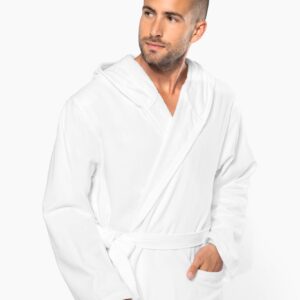 Peignoir de bain à capuche Bio
