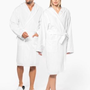 Peignoir de bain à capuche Bio