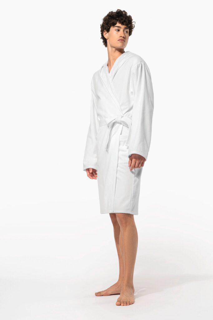 Peignoir de bain à capuche Bio