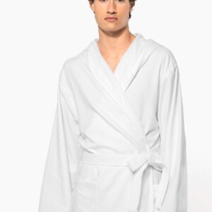 Peignoir de bain à capuche Bio