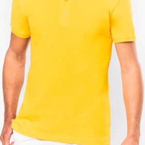 Polo piqué manches courtes homme
