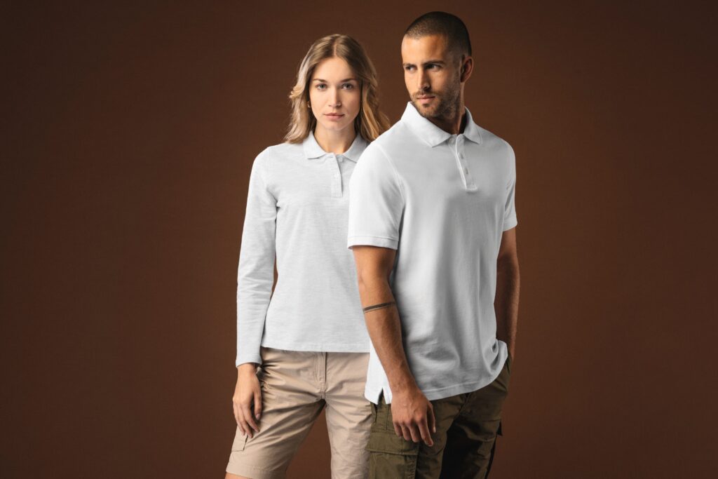 Polo piqué manches courtes homme
