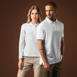 Polo piqué manches courtes homme