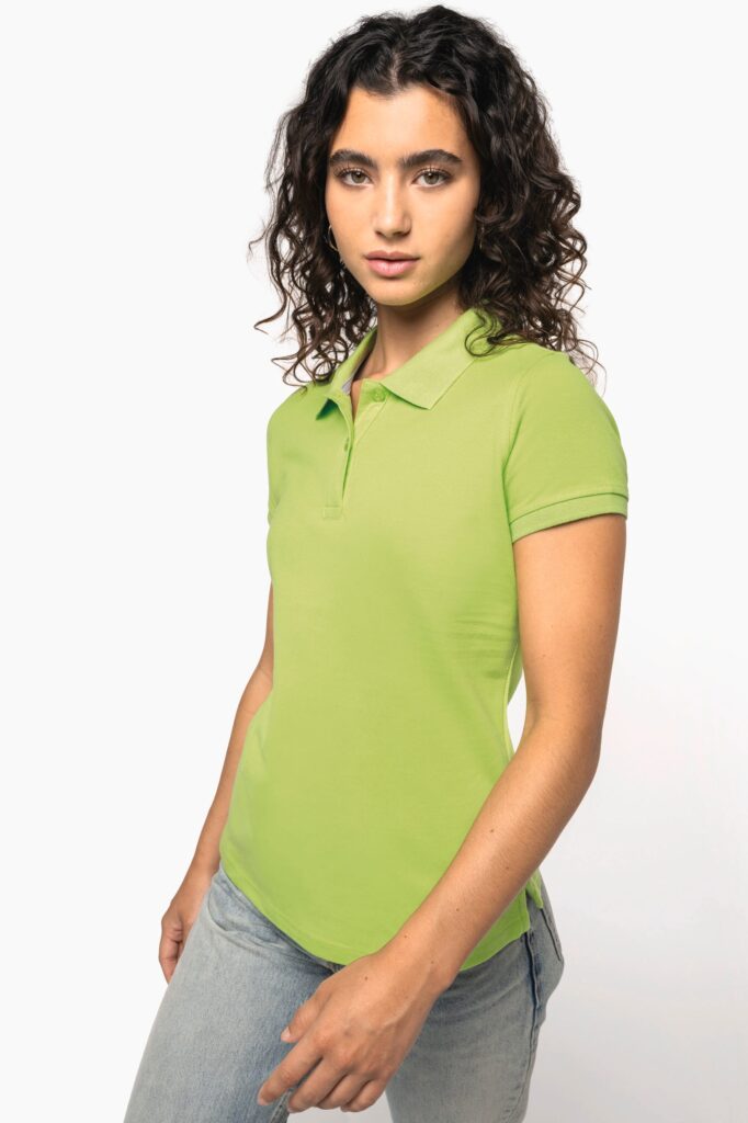 Polo manches courtes femme