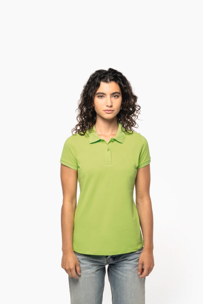 Polo manches courtes femme