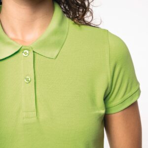 Polo manches courtes femme