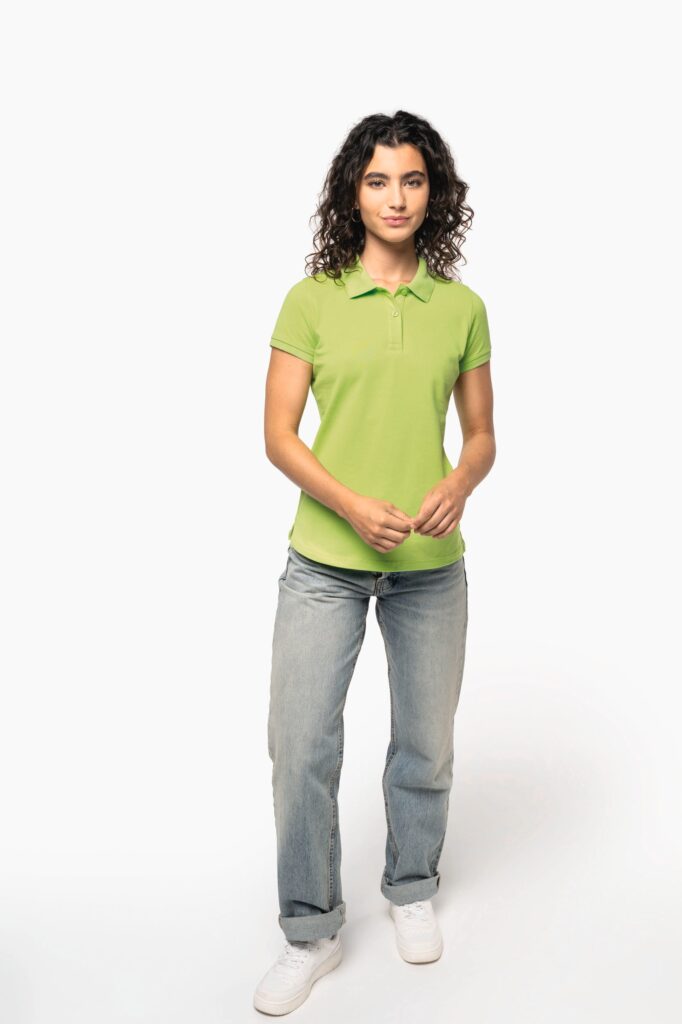 Polo manches courtes femme