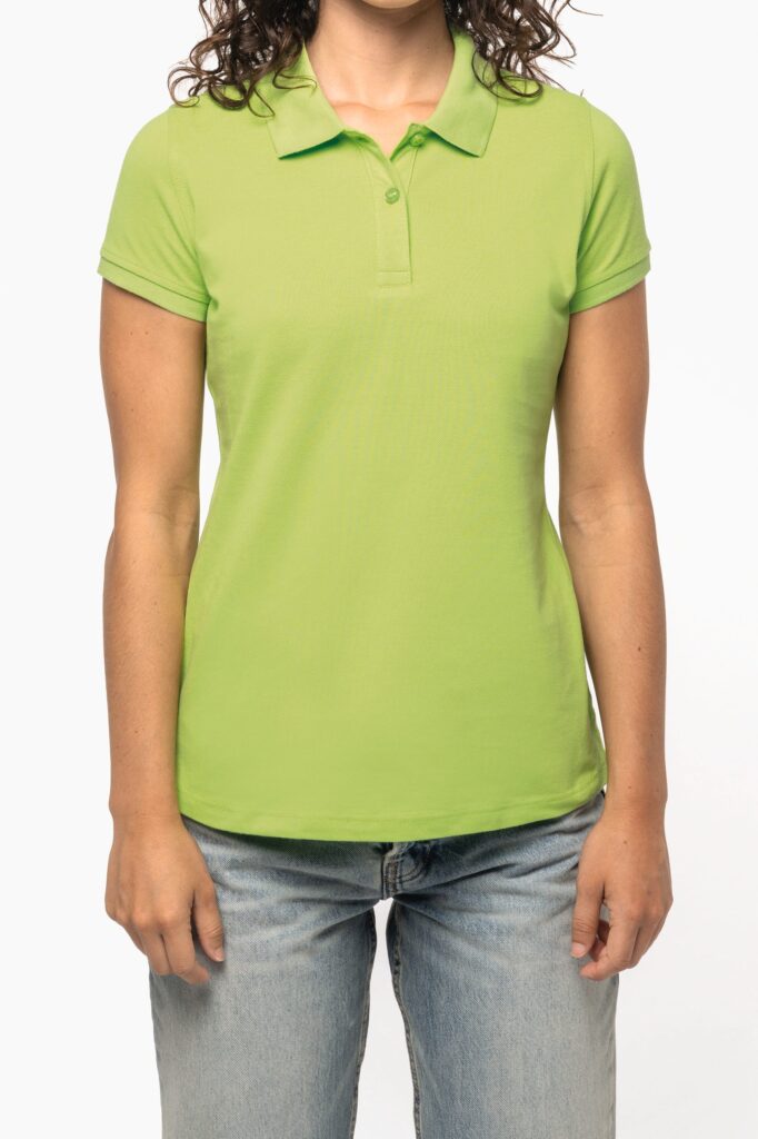 Polo manches courtes femme