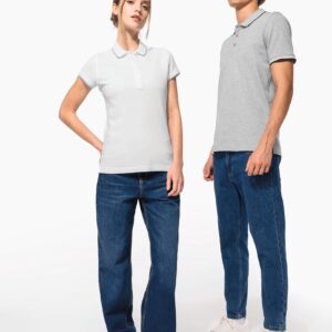 Polo manches courtes femme