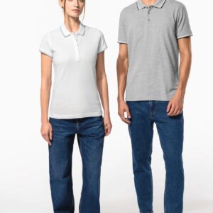 Polo manches courtes femme