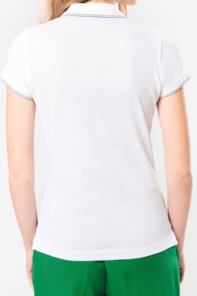 Polo manches courtes femme