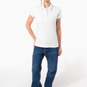 Polo manches courtes femme