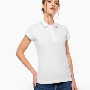 Polo manches courtes femme