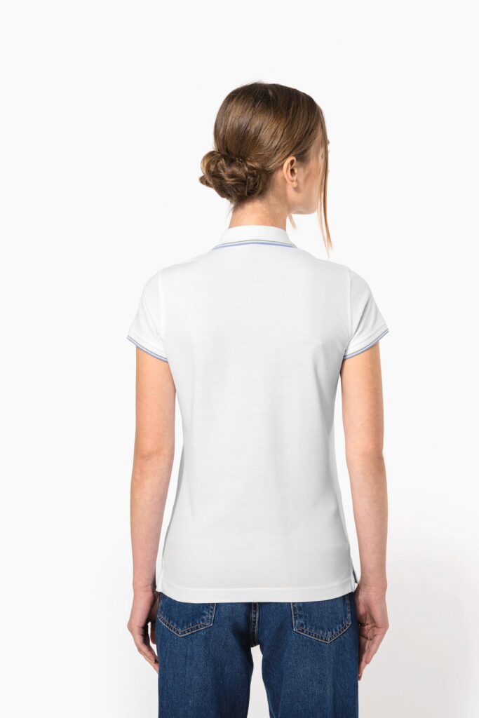 Polo manches courtes femme
