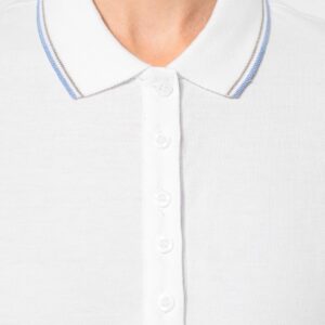 Polo manches courtes femme