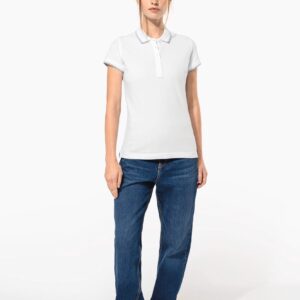 Polo manches courtes femme