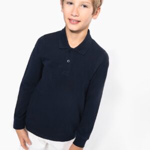 Polo manches longues enfant