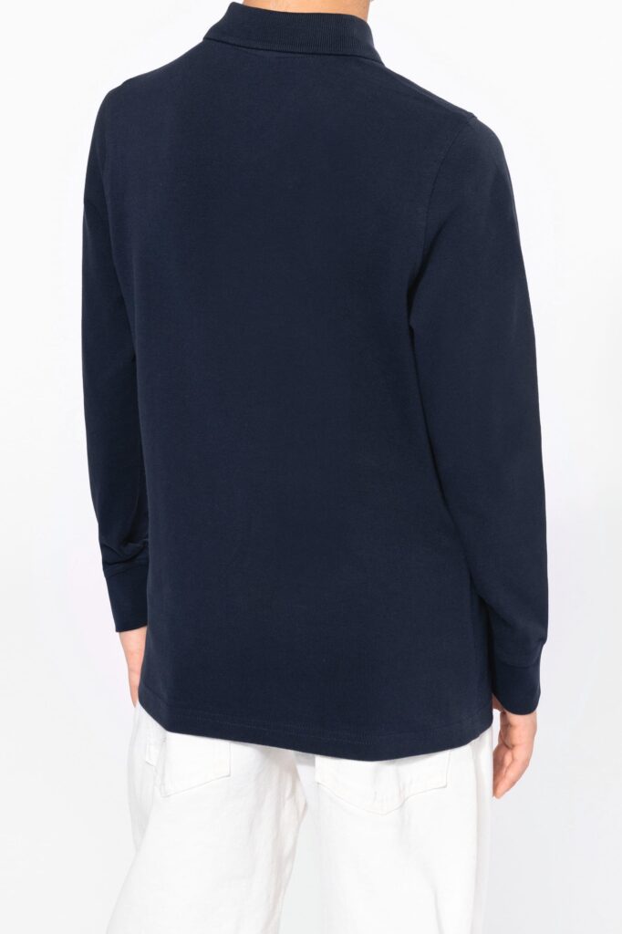 Polo manches longues enfant