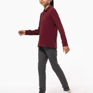 Polo manches longues enfant