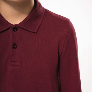 Polo manches longues enfant