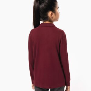 Polo manches longues enfant
