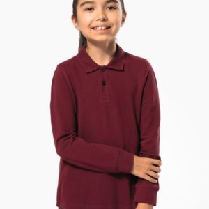 Polo manches longues enfant