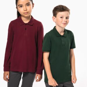 Polo manches longues enfant