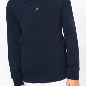 Polo manches longues enfant