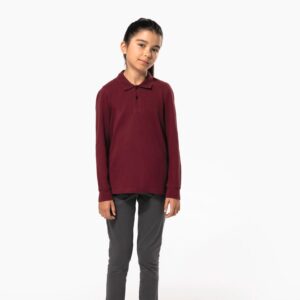 Polo manches longues enfant