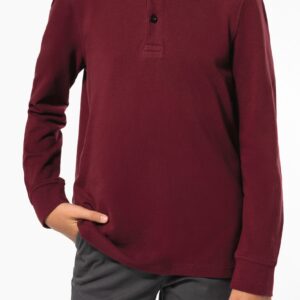 Polo manches longues enfant