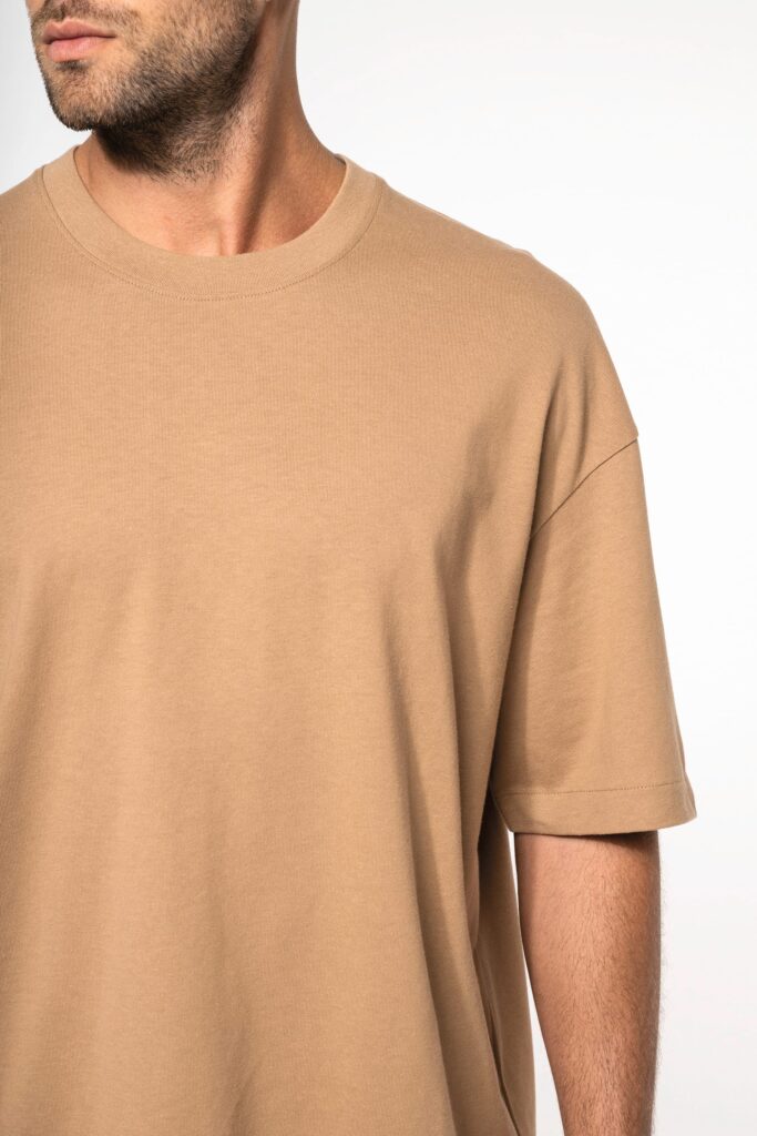 T-shirt unisexe oversize manches courtes