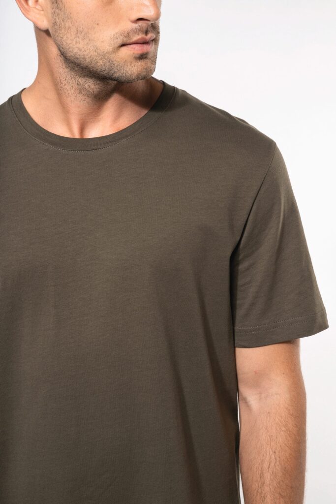 T-shirt col rond manches courtes homme