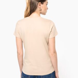 T-shirt col rond manches courtes femme