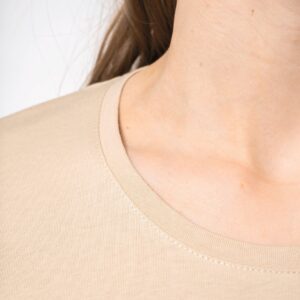 T-shirt col rond manches courtes femme
